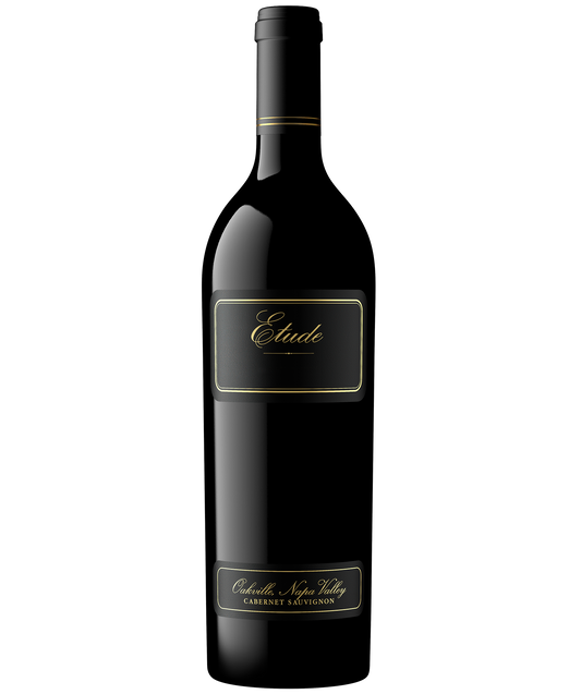 A bottle of Etude Oakville Napa Valley Cabernet Sauvignon