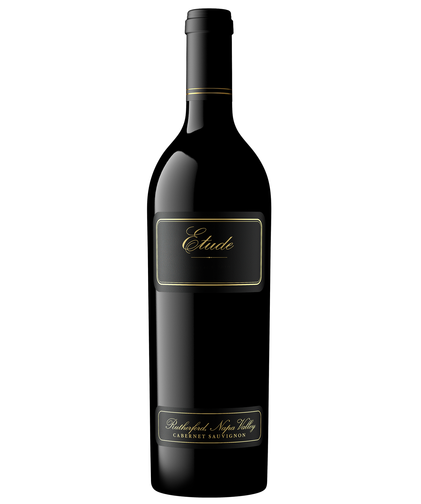 A bottle of Etude Rutherford Napa Valley Cabernet Sauvignon