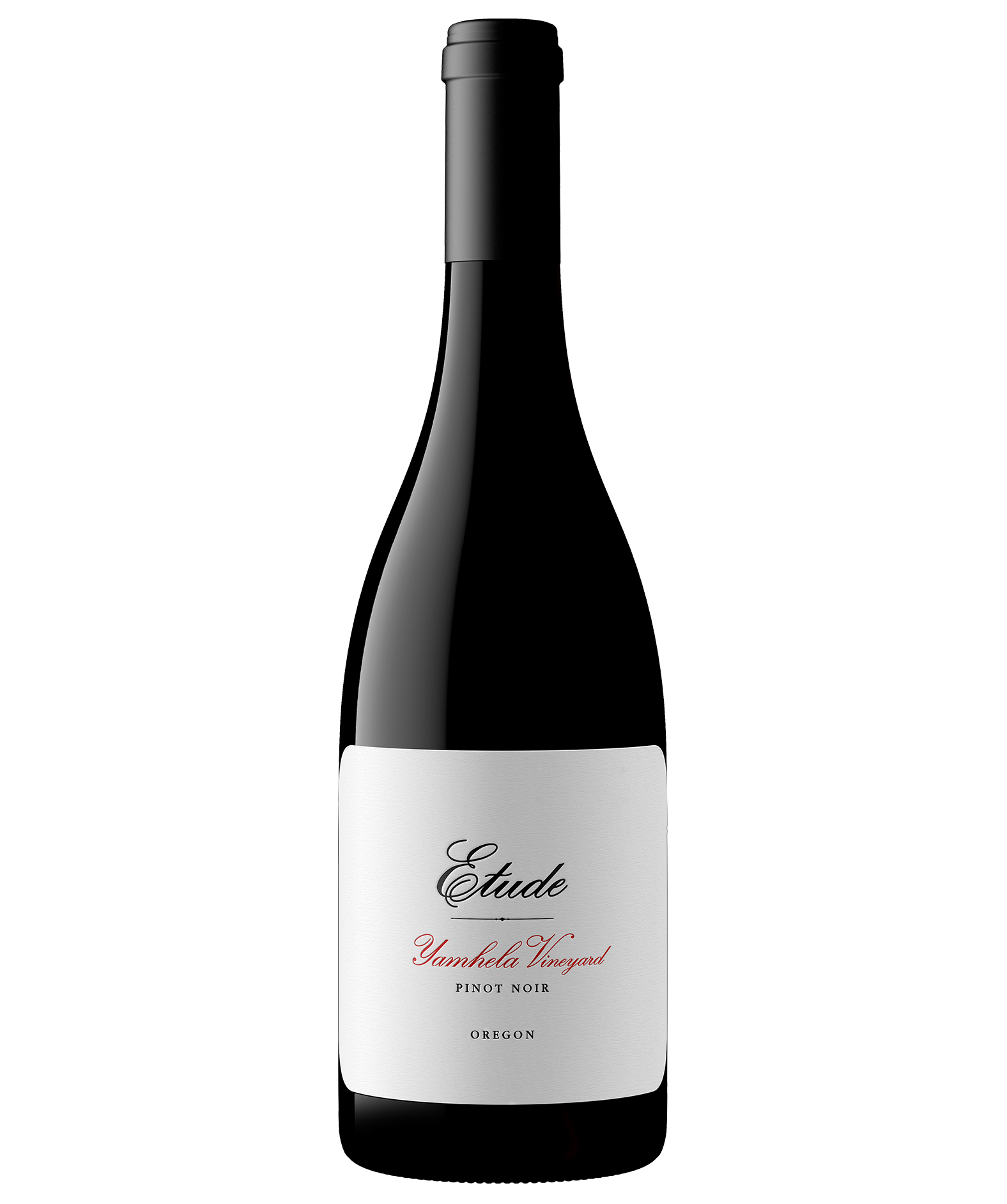 A bottle of Etude Yamhela Vineyard Pinot Noir from Oregon