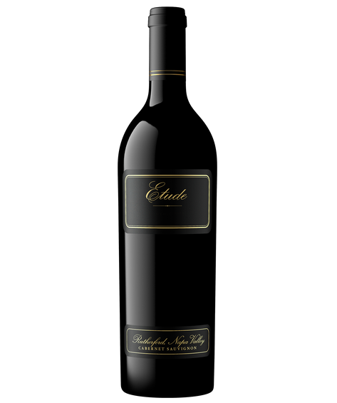 A bottle of Etude Rutherford Napa Valley Cabernet Sauvignon