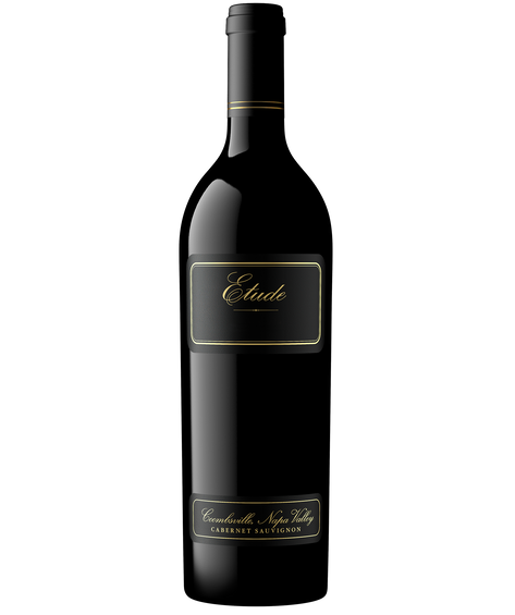 A bottle of Etude Coombsville Cabernet Sauvignon from Napa Valley